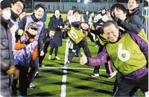 ウォーキングサッカー教室